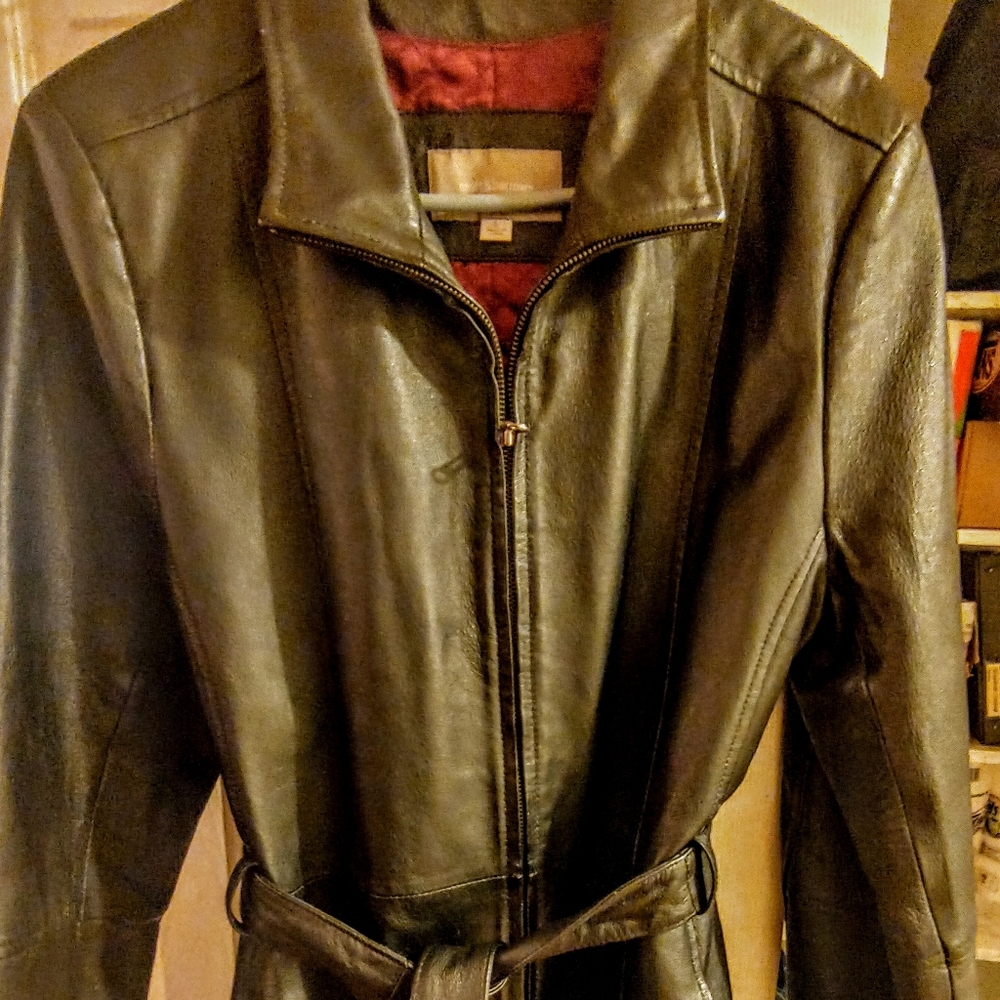 Beautiful Black Leather Jacket